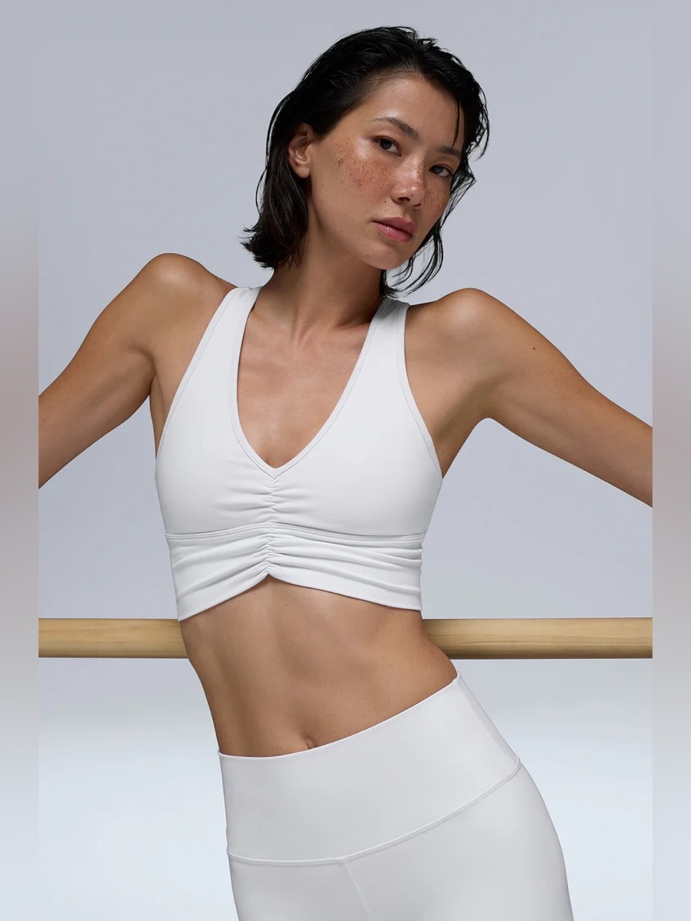 Alo Yoga Wild Thing Bra - White - XS